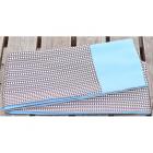 ポリ巻帯　そろばん(茶)　裏浅黄