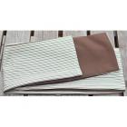 ポリ巻帯　縞(抹茶)　裏茶