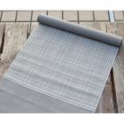 綿綾選　三尺帯　松煙染　翁格子