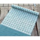 綿綾選 三尺帯　新橋色　凧人角文字　